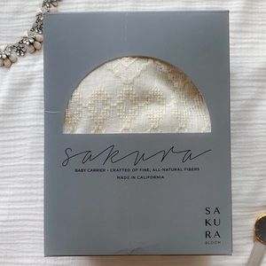 🚫Sold🚫 Sakura Bloom Eyelet/Flax Linen Scout, No Leather